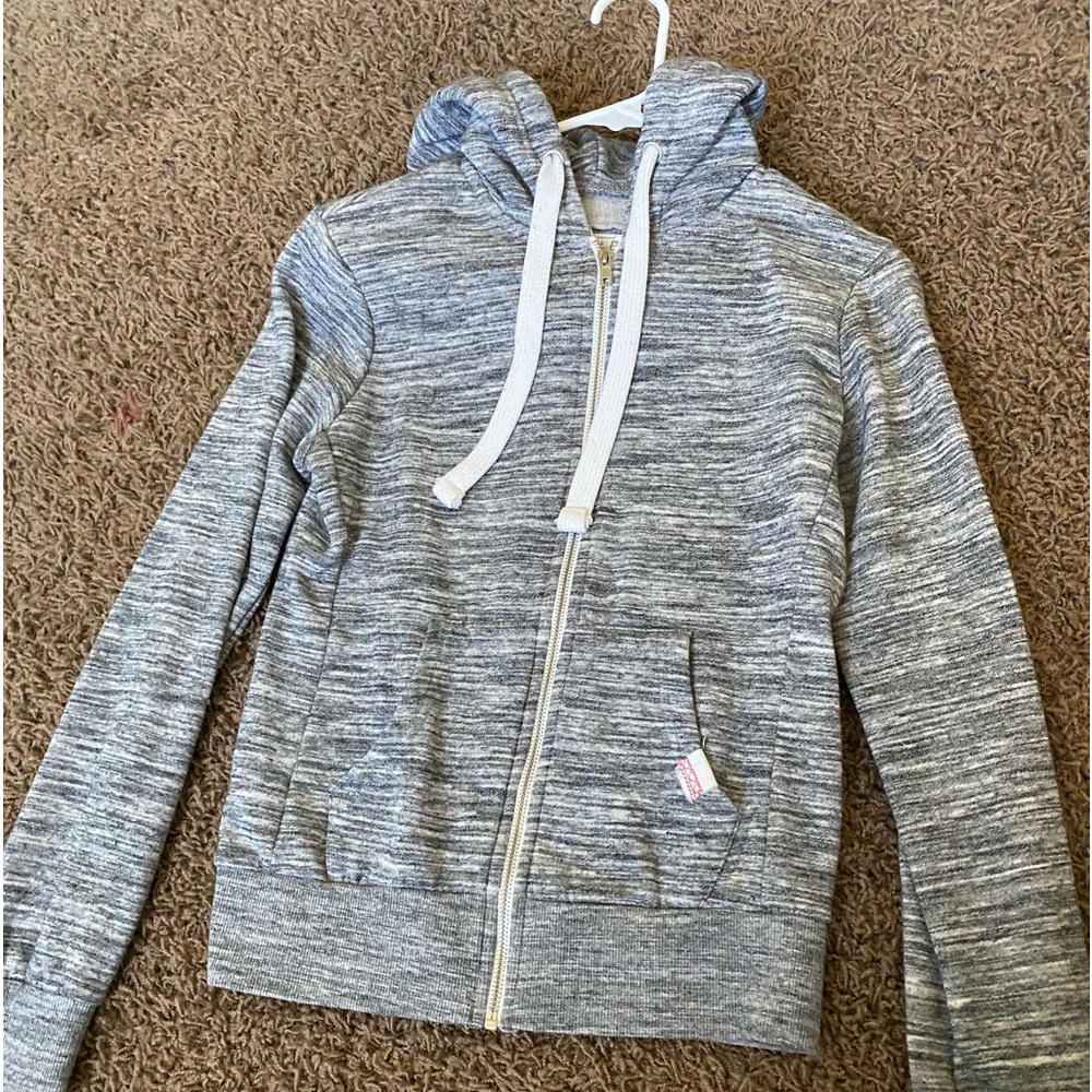 grey sweater
